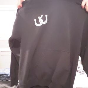 black horse hoodie